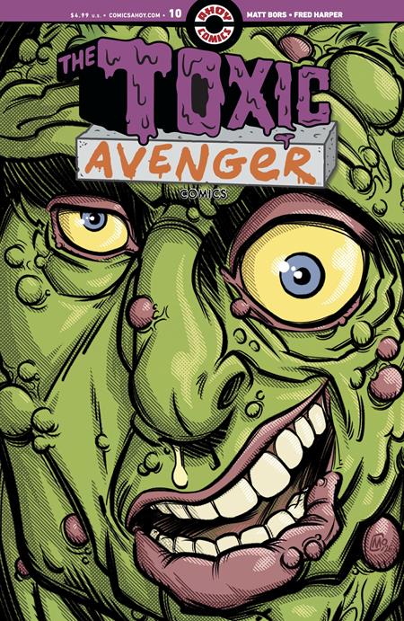 TOXIC AVENGER COMICS #10 CVR B 3 COPY MAURICET UNLOCK VAR (MR)