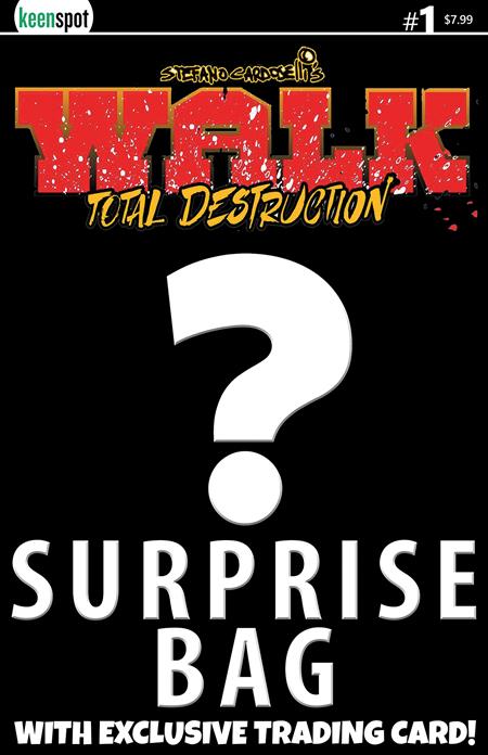 WALK TOTAL DESTRUCTION #1 (ONE SHOT) CVR B STEFANO CARDOSELLI SURPRISE COVER ...