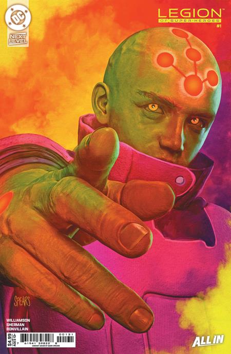 Legion of Super-Heroes #1 Cover C Mark Spears
