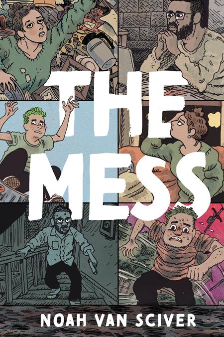 MESS HC (MR) cover by Noah Van Sciver