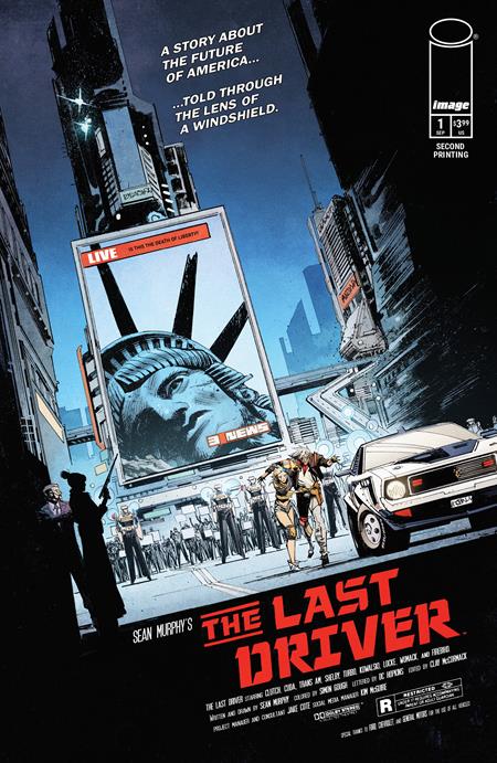 The Last Driver #1 second printing