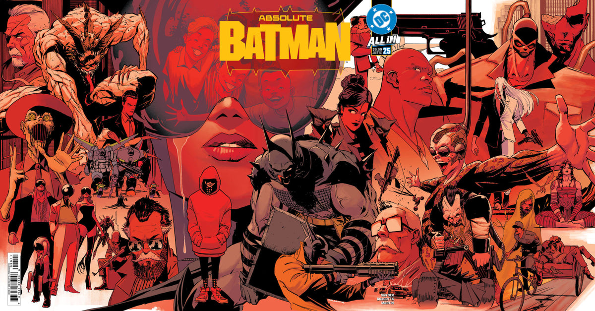 Absolute Batman #25 CVR A NICK DRAGOTTA GATEFOLD TRIPTYCH