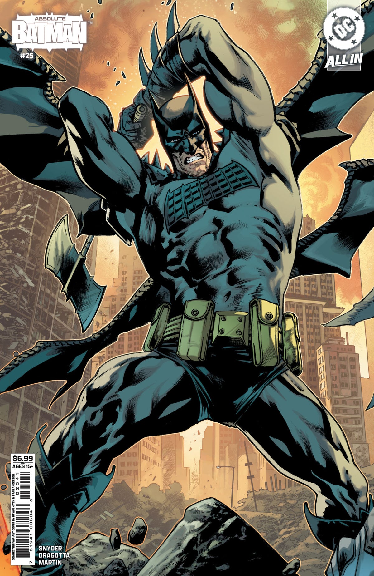 Absolute Batman #25 CVR D BRYAN HITCH CONNECTING CARD STOCK VAR