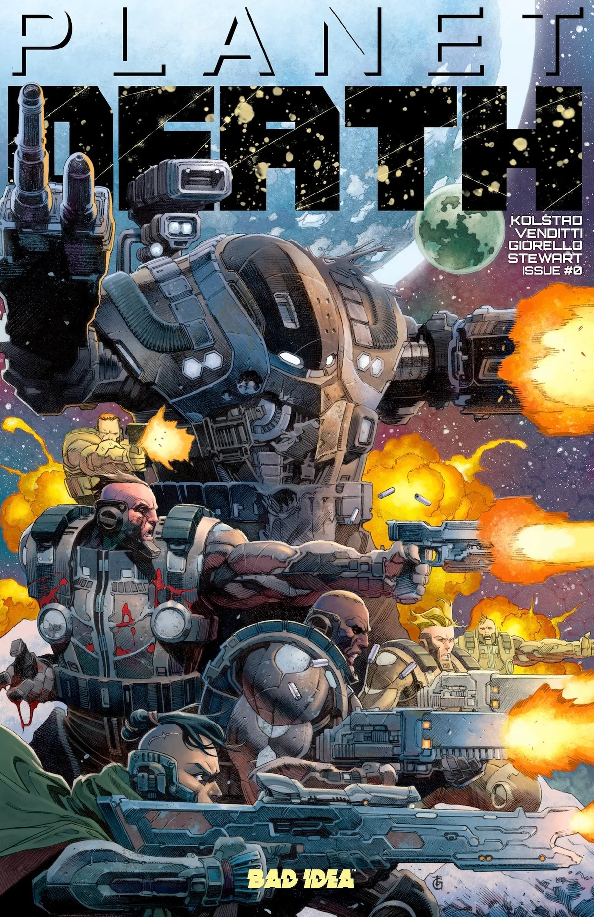 Planet Death #0 (2025) Tomás Giorello Bedrock City Exclusive Variant NM