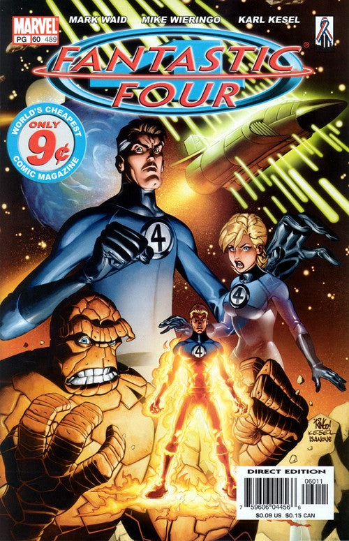 Fantastic Four #60 (2002) Mike Wieringo Cover