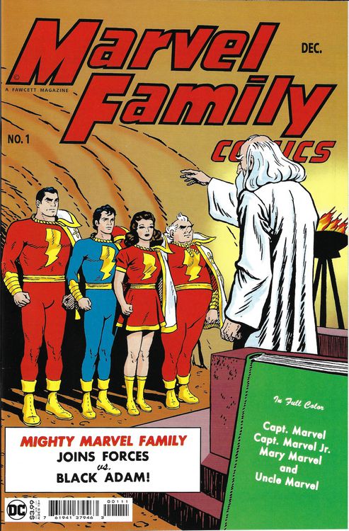 The Marvel Family #1 (2022) Facsimile