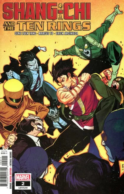 Shang-Chi and The Ten Rings #2 (2022) Dike Ruan Cover VFN