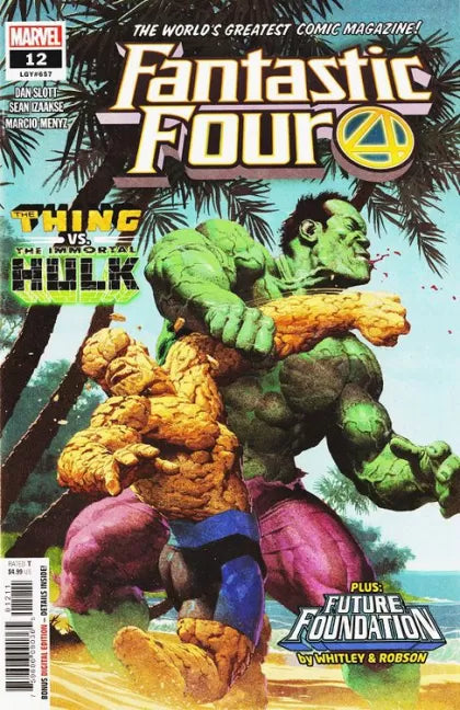 Fantastic Four #12 (2019) Esad Ribić Cover NM