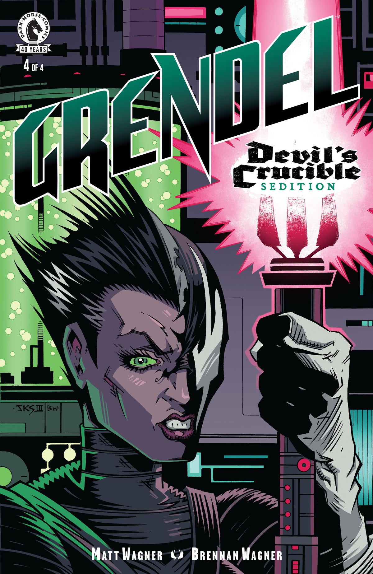 Grendel: Devil's Crucible--Sedition #4 (CVR B) (John K. Snyder)