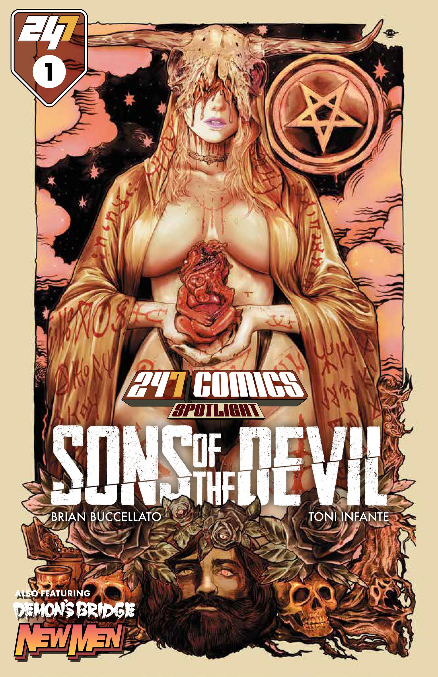 247 COMICS Presents / Spotlight #1 Cover H - Sons of the Devil Manga Var