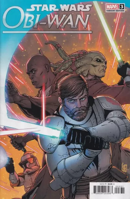 Star Wars: Obi-Wan #3 (2022) Giuseppe Camuncoli & Jesus Aburtov Variant NM