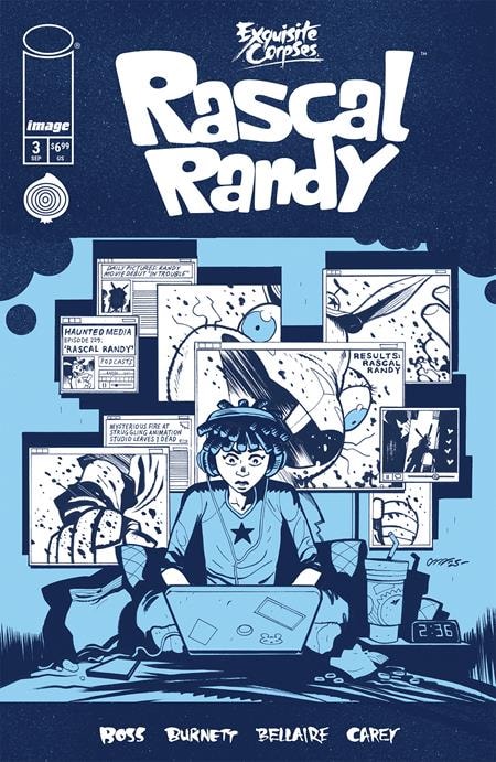 EXQUISITE CORPSES RASCAL RANDY #3 (OF 5) CVR C DYLAN BURNETT POLYBAGGED WITH COLLECTIBLE CARD VAR (MR)