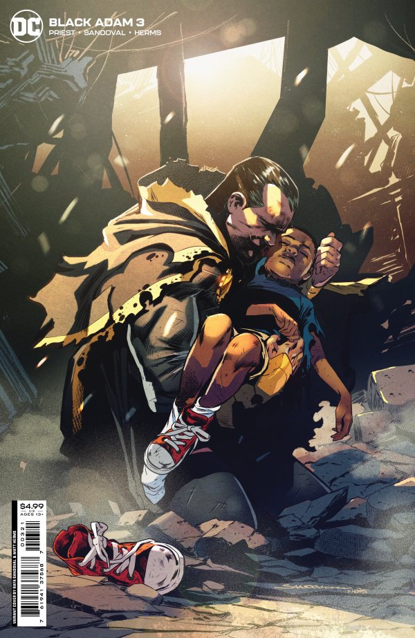 Black Adam #3 (2022) Rafa Sandoval Card Stock Variant