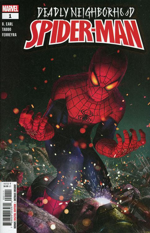 Deadly Neighborhood Spider-Man #1 (2022) Rahzzah Cover