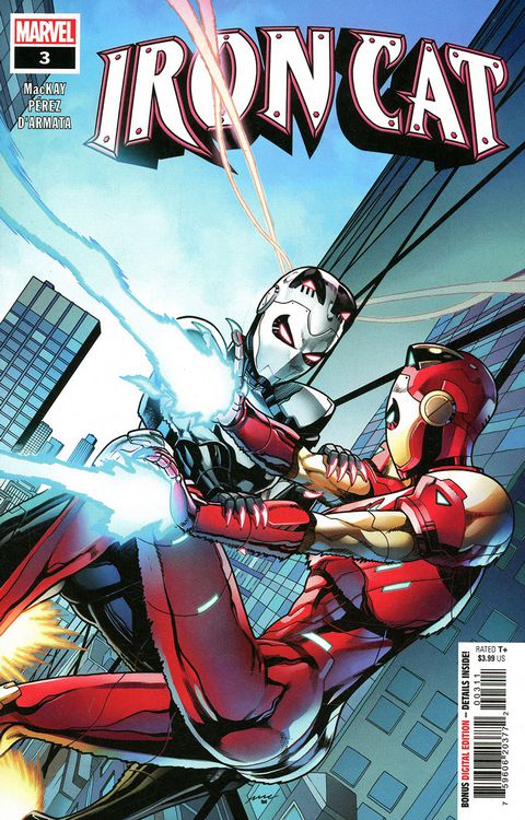 Iron Cat #3 (2022) Pere Pérez Cover