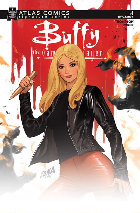 BUFFY THE VAMPIRE SLAYER #1 CVR I DAVID NAKAYAMA ATLAS EDITION SIGNED BY KELL...