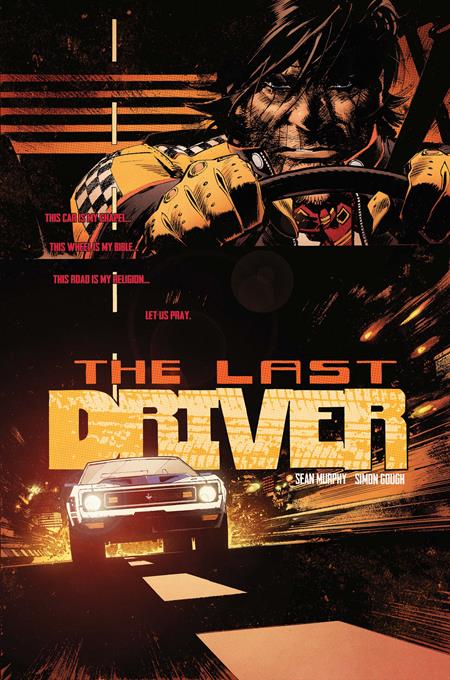 The Last Driver #1 Cover A included in the four-cover collector set