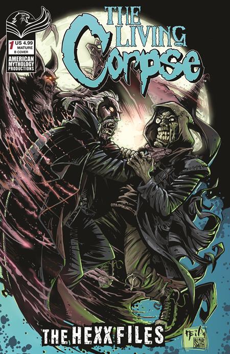 LIVING CORPSE HEXX FILES #1 CVR B NEIL VOKES VAR (MR)