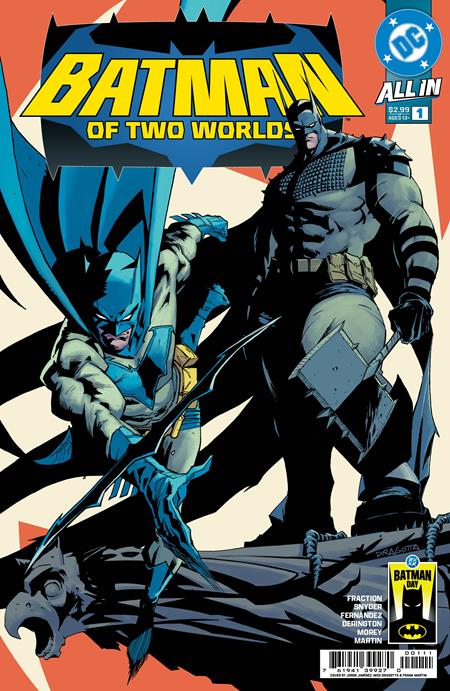 Batman of Two Worlds #1 Batman Day 2026 cover