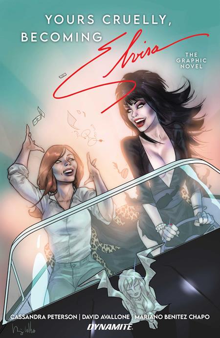 YOURS CRUELLY BECOMING ELVIRA HC SIGNED BY ELVIRA LIMITED EDITION
