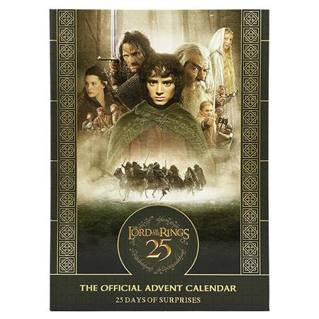 LORD OF THE RINGS THE OFFICIAL ADVENT CALENDAR Insight Editions
