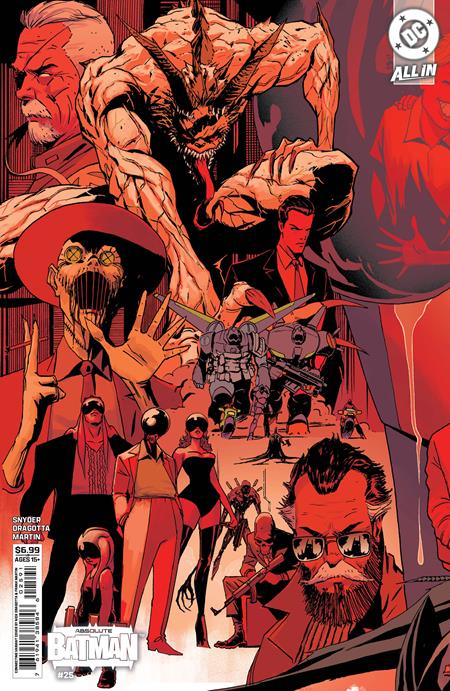 ABSOLUTE BATMAN #25 CVR H NICK DRAGOTTA LEFT CONNECTING CARD STOCK VAR Nick Dragotta - FOC PREORDER