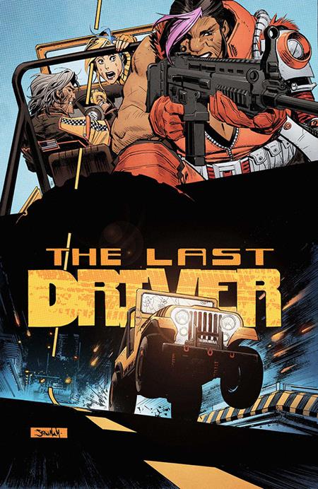 THE LAST DRIVER #3 — READER COMBO (EXCLUSIVE + COVER A) cover 2