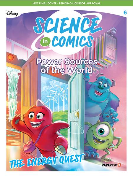 DISNEY SCIENCE IN COMICS HC VOL 06 POWER SOURCES OF THE WORLD