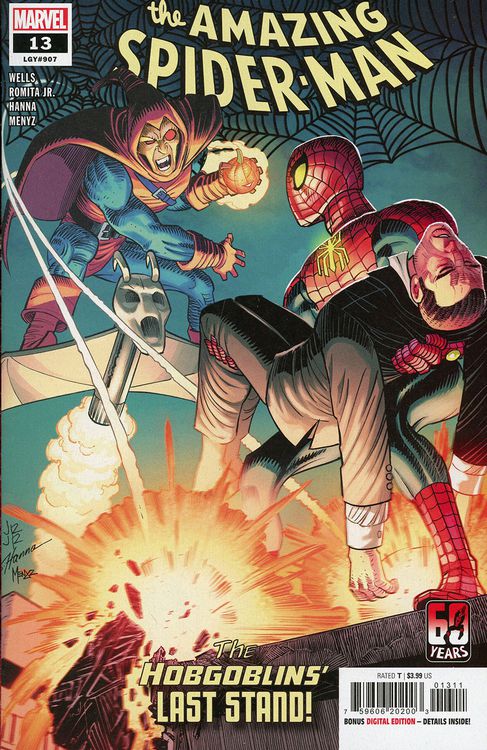 The Amazing Spider-Man #13 (2022) John Romita Jr. Cover