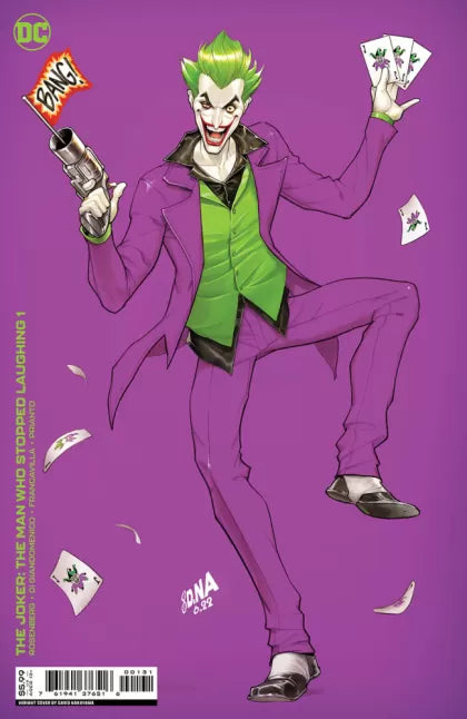 The Joker: The Man Who Stopped Laughing #1 (2022) David Nakayama Cover NM