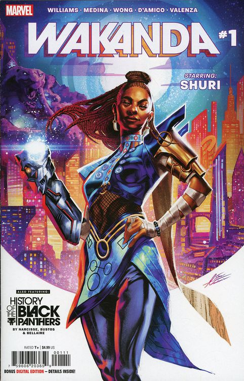 Wakanda #1 (2022) Mateus Manhanini Cover