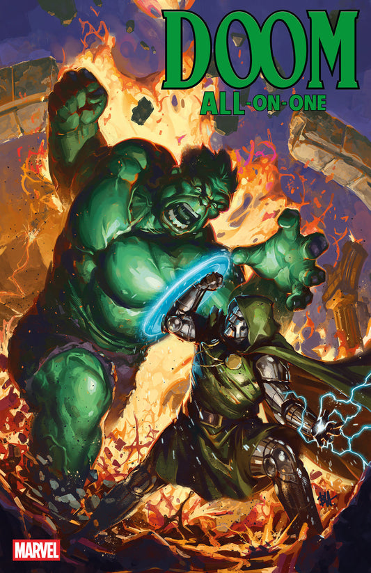 DOOM ALL-ON-ONE #1 BEN HARVEY VARIANT