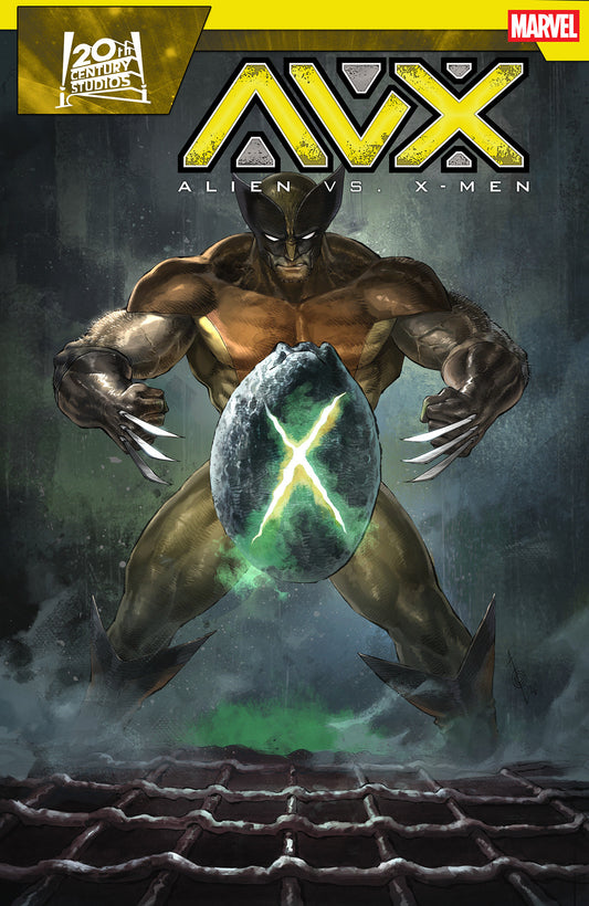 ALIEN VS. X-MEN #1 ALAN QUAH POSTER HOMAGE VARIANT Alan Quah