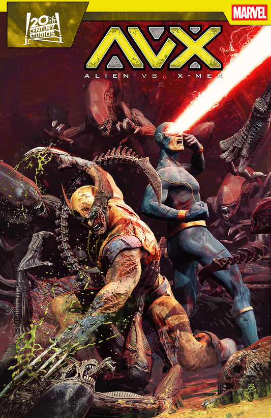 ALIEN VS. X-MEN #1 BJORN BARENDS VARIANT Bjorn Barends