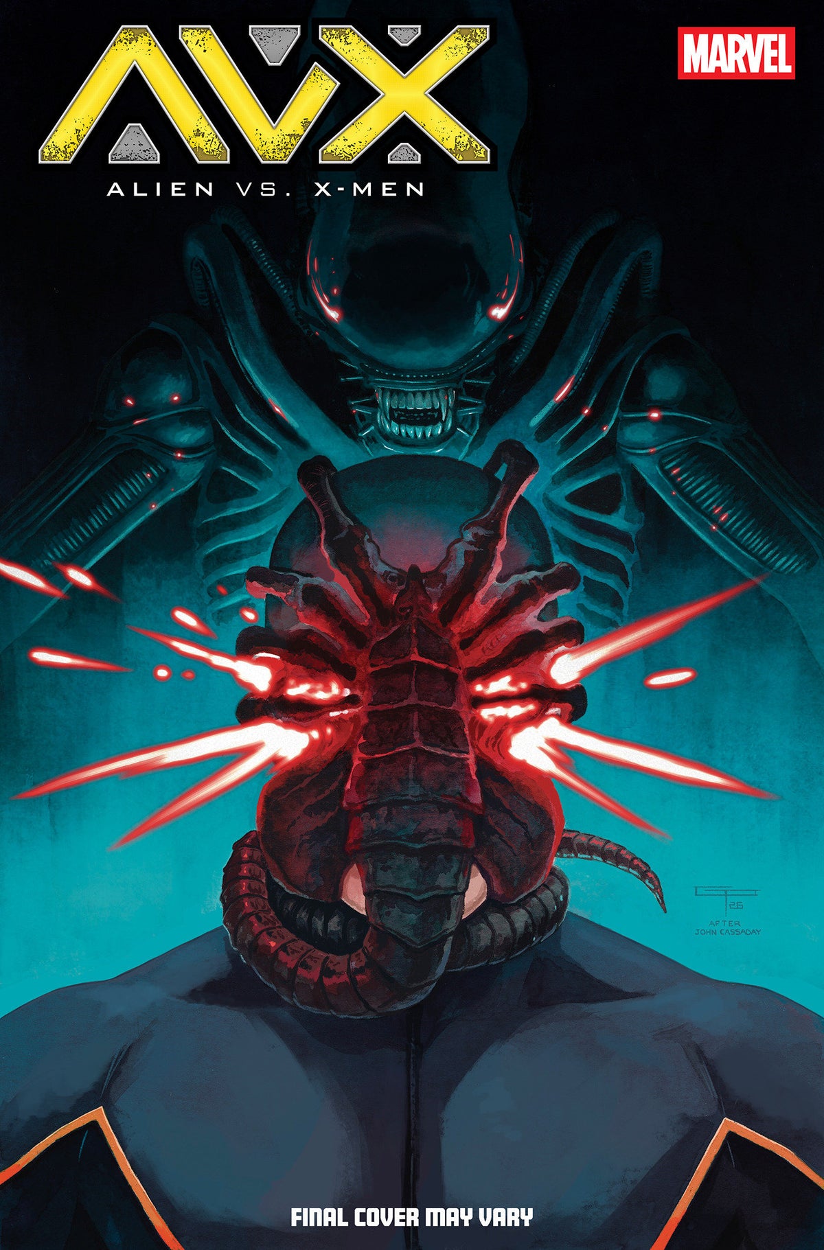 ALIEN VS. X-MEN #2 GERMAN PERALTA VARIANT