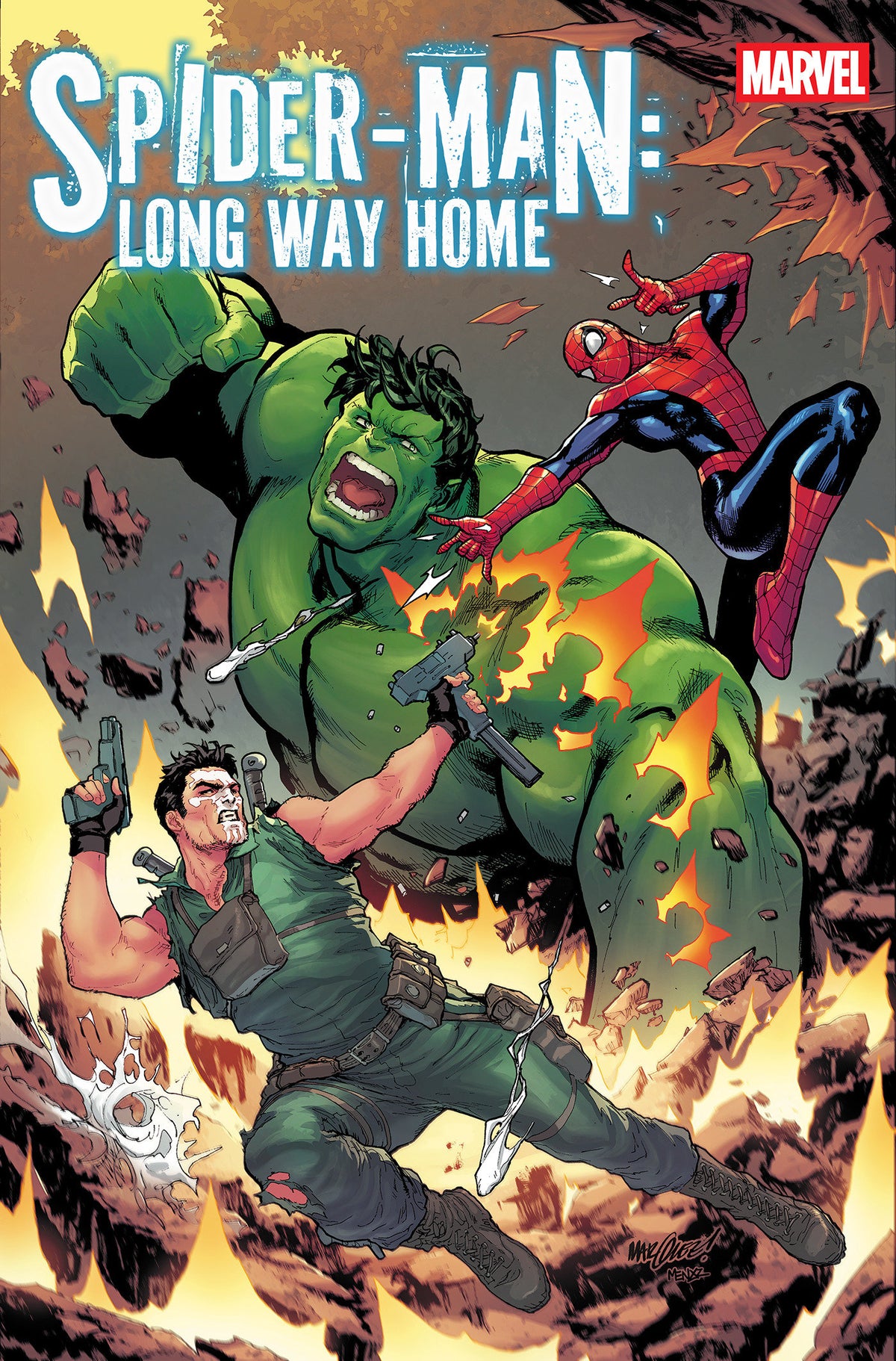 SPIDER-MAN: LONG WAY HOME #4 DAVID MARQUEZ VARIANT