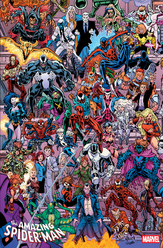 AMAZING SPIDER-MAN #1002 TODD NAUCK 4-PART CONNECTING LEGACY VARIANT