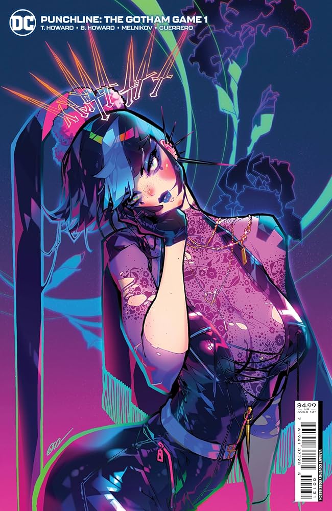 Punchline: The Gotham Game #1 (2022) Rose Besch Card Stock Variant NM