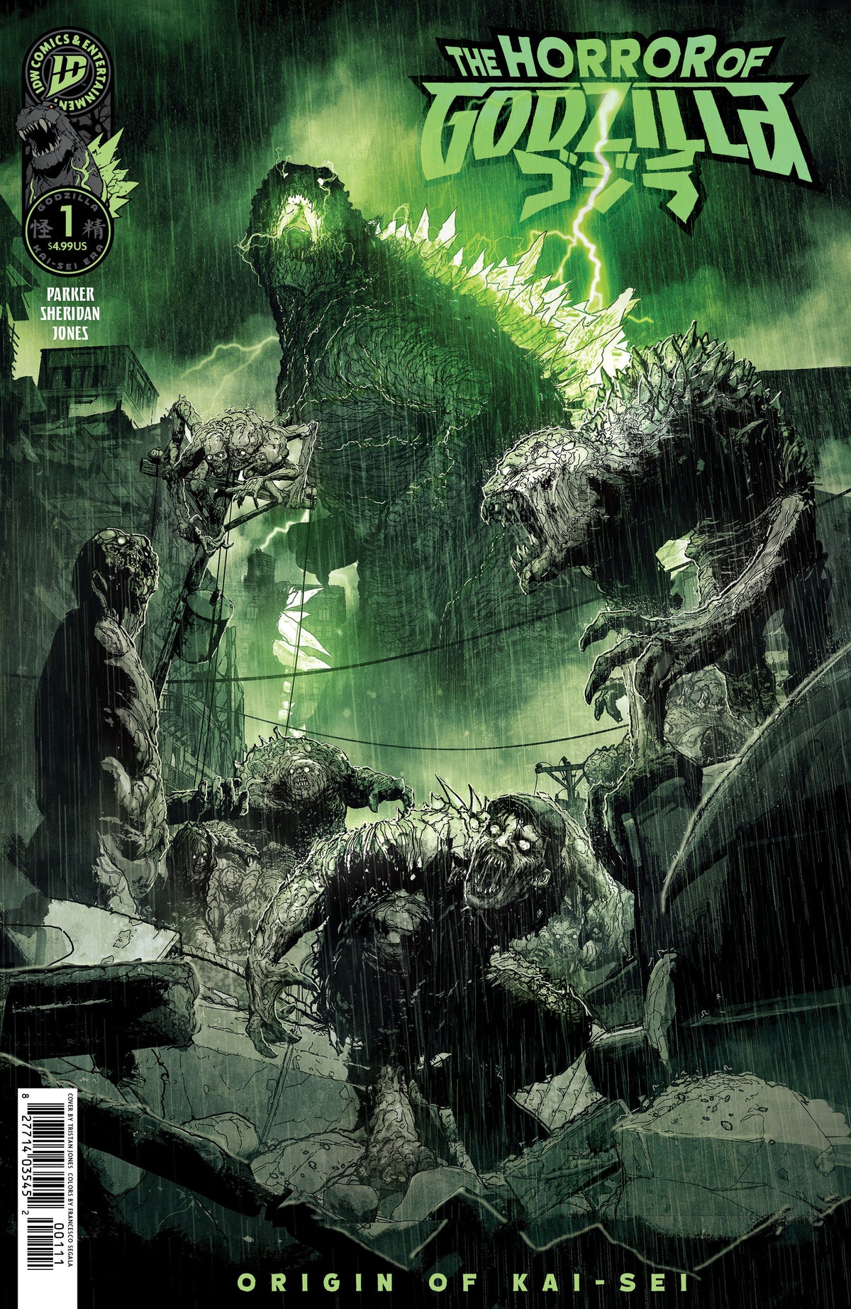 The Horror of Godzilla [Kai-Sei Era] #1 Cover A Jones 2nd Print