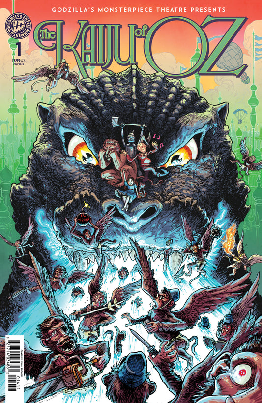 Godzilla's Monsterpiece Theatre Presents: The Kaiju of Oz Variant B (Browne)