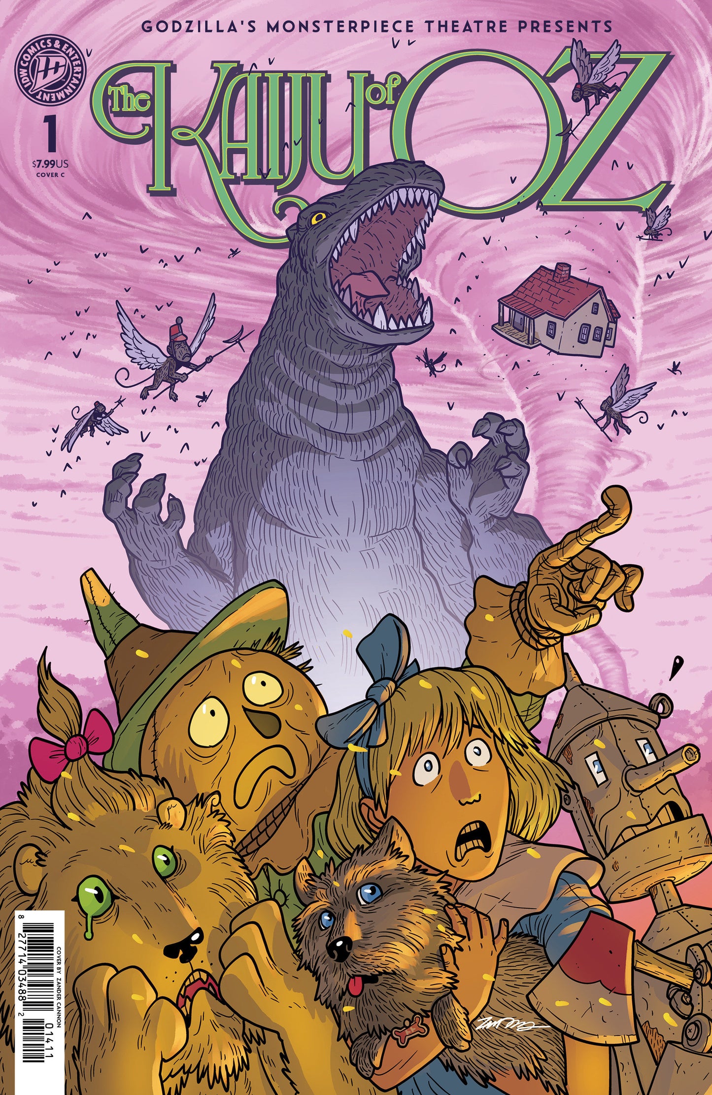 Godzilla's Monsterpiece Theatre Presents: The Kaiju of Oz Variant C (Cannon)