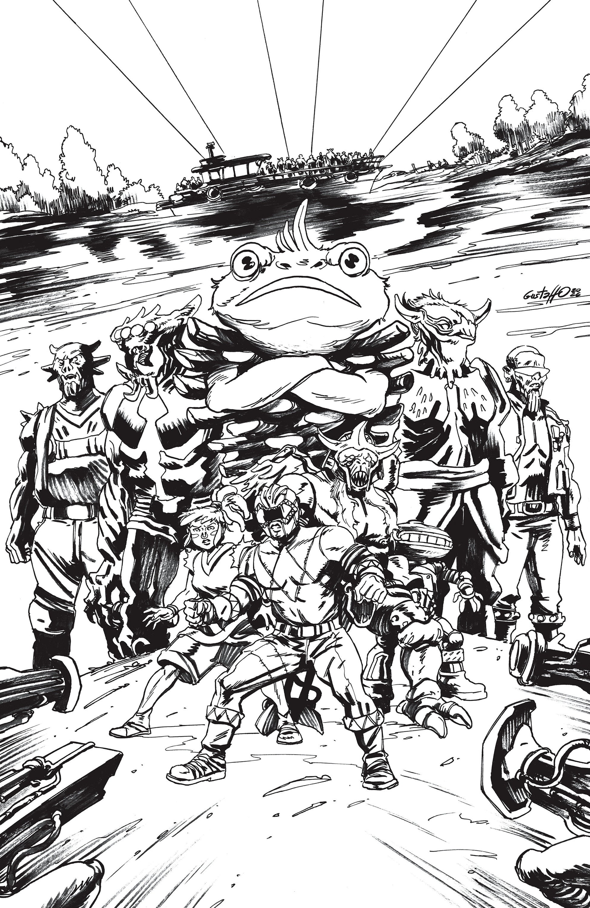Power Rangers Green #3 J Unlimited Variant (Full Art, Vargas)