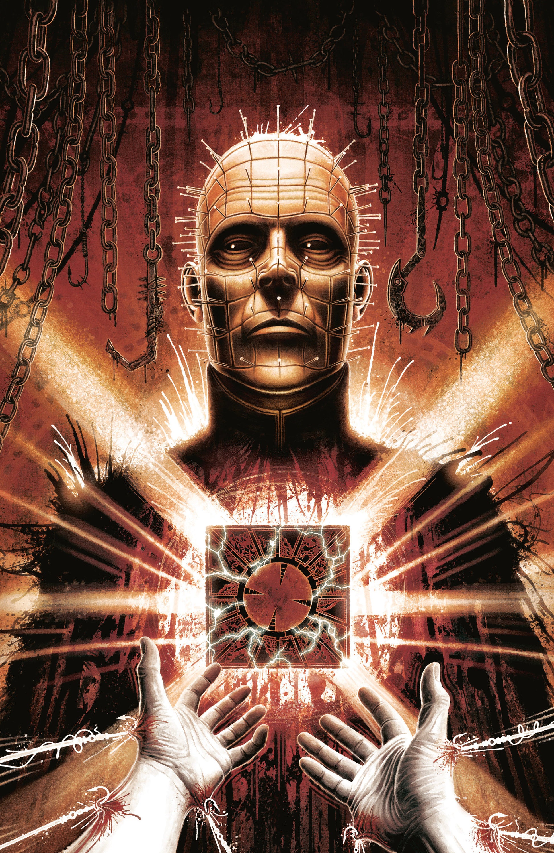 Hellraiser: Resurrections - New Wounds #1 F Unlimited Variant (Full Art, Simpson)