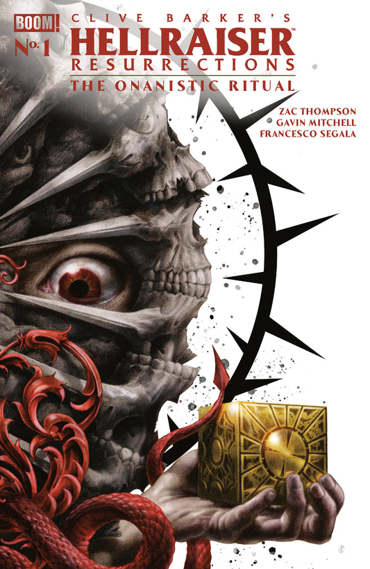 Hellraiser: Resurrections - The Onanistic Ritual #1 G FOC Reveal Variant (Dressed, TBA) TBA