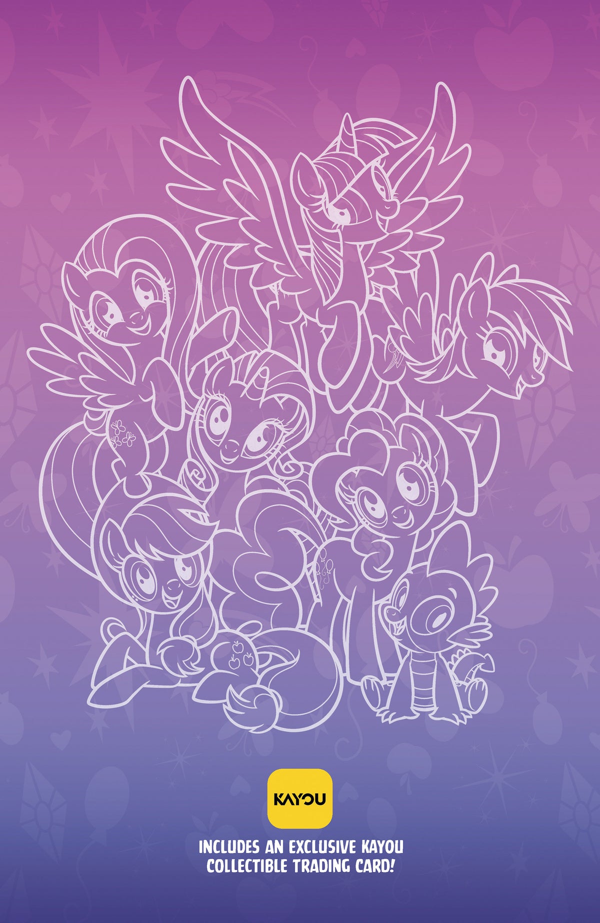 My Little Pony: Friendship is Magic (2026) #1 E Polybagged Collectible Card Variant (Dressed, Fleecs)