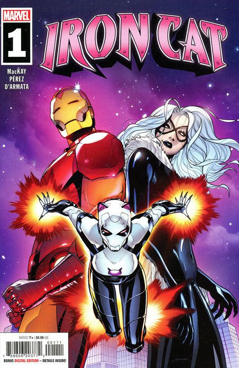 Iron Cat #1 (2022) Pere Pérez Cover