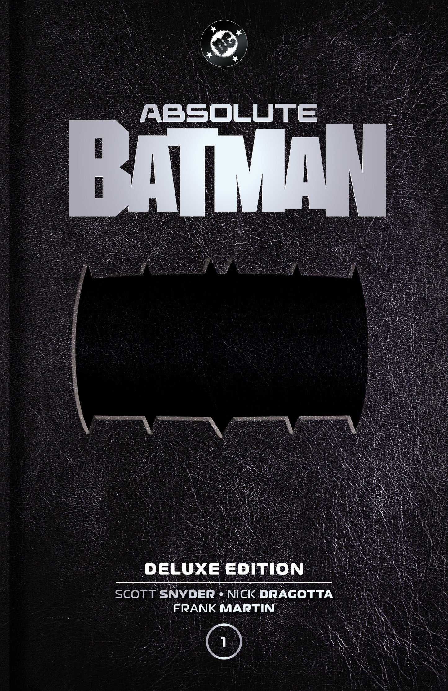 Absolute Batman Deluxe Edition Vol. 1 hardcover cover