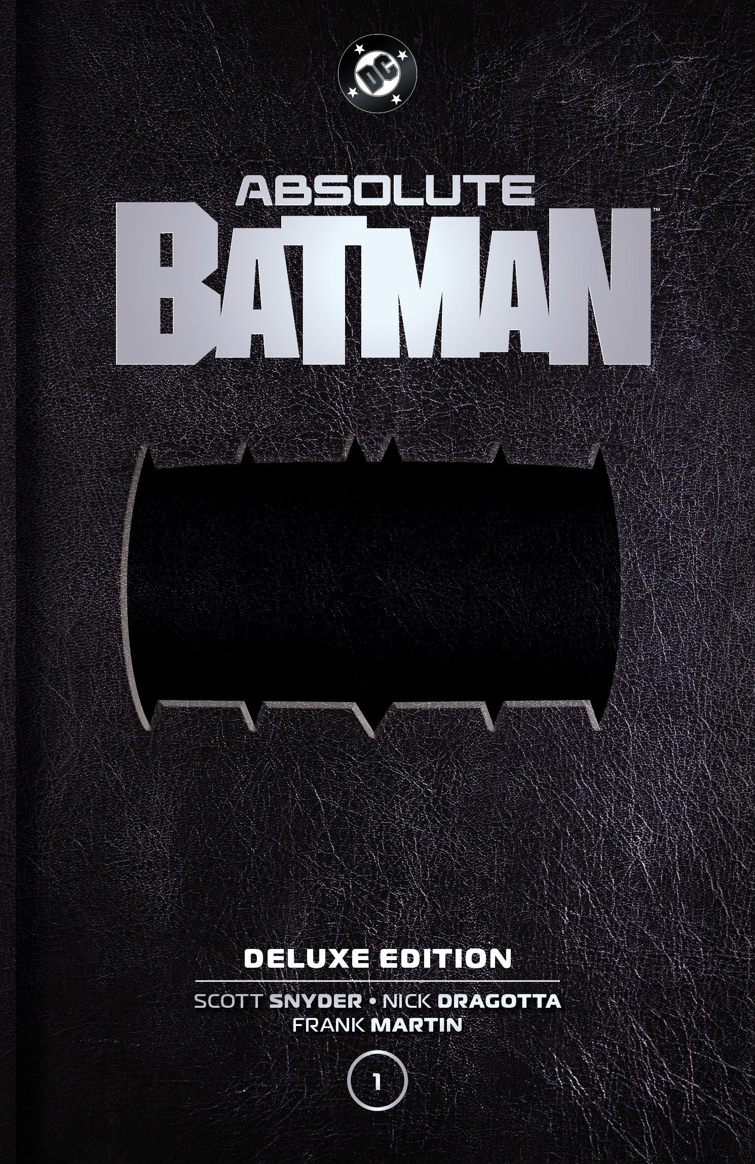 Absolute Batman Deluxe Edition Vol. 1 hardcover cover