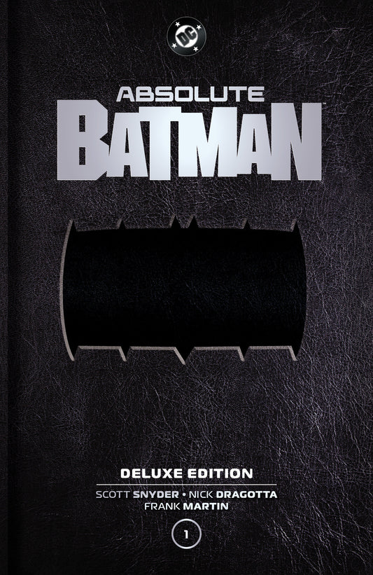 Absolute Batman Deluxe Edition Vol. 1 hardcover cover