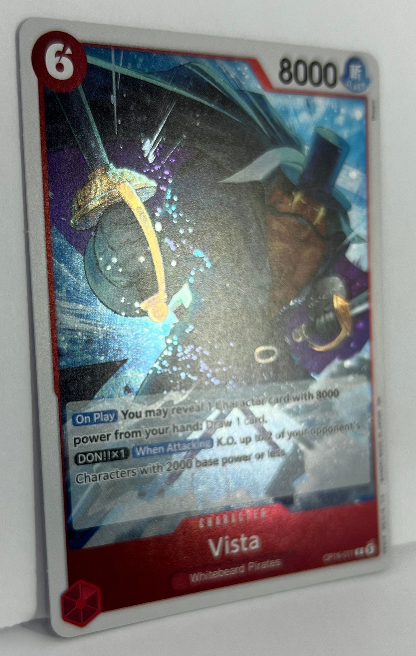 Vista - The Time of Battle OP16-011 R HOLO NM